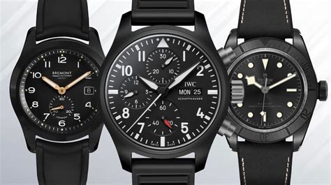 luxury black watches